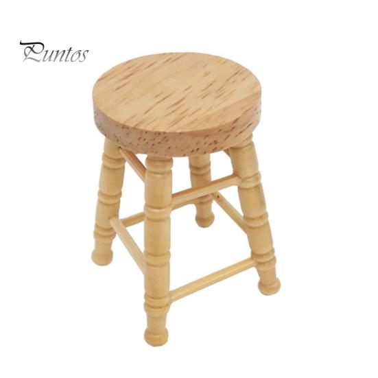Миниатюрный табурет, прочный, красивый деревянный миниатюрный табурет на день рождения